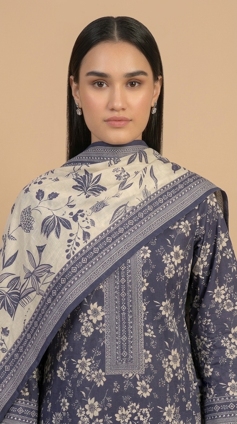 bin saeed printed 3 piece bin saeed printed 3 piece