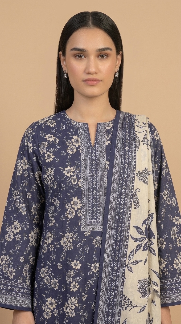 bin saeed printed 3 piece bin saeed printed 3 piece