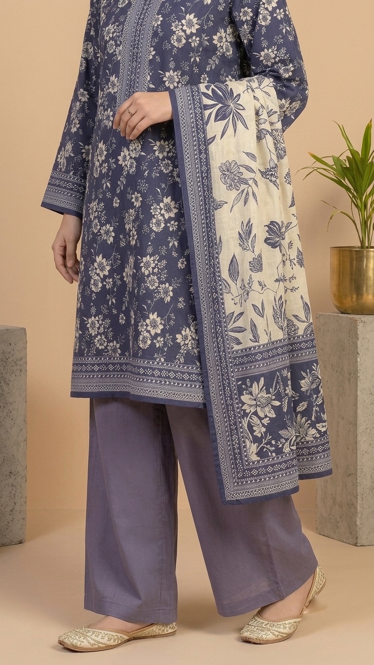 bin saeed printed 3 piece bin saeed printed 3 piece